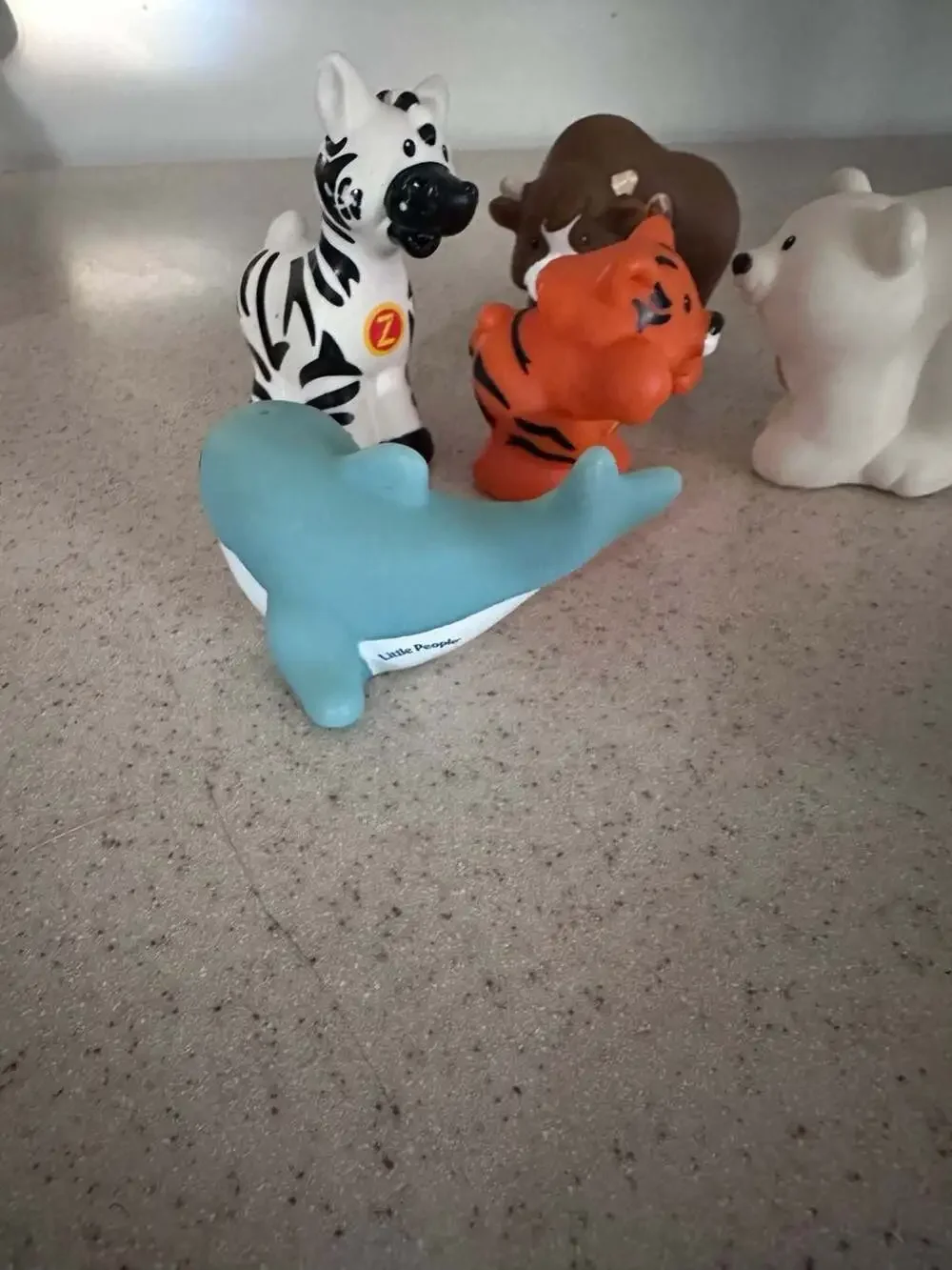 Fisher-Price Little People A to Z Zoo Alphabet Animal Figure Lot of 5